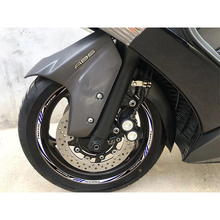 KODASKIN Motorcycle 2D Emblem Round Sticker Decal Big Wheel Rim for TMAX 530 Standard edition 2024 - buy cheap