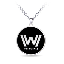 TV Westworld Season 2 Necklace West World Metal Pendant Fashion Link Chain Men Women Necklaces Charm Gifts Choker Jewelry 2024 - buy cheap