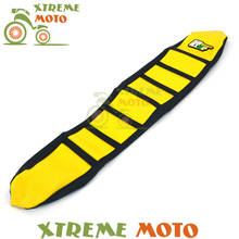 Yellow Rubber Vinyl Motorcycle Gripper Soft Seat Cover For Suzuki RMZ250 RMZ 250 2007 2008 2009 07 08 09 2024 - buy cheap