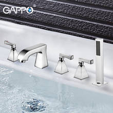 Grifo de bañera GAPPO cromado cascada grifo mezclador cascada ducha juego de baño bañera grifo de Ducha 2024 - compra barato