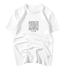 Kpop (g)i-dle GIDLE album i made all member name printing t shirt summer style unisex o neck short sleeve k-pop t-shirt 2024 - buy cheap