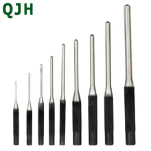 Conjunto de agulhas de perfuração redonda, 9 peças, conjunto de pinos de perfuração de rolo, parafuso de arma, kit de ferramentas de perfuração 2024 - compre barato