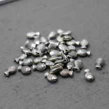 10PCS Boutique Fish Alloy Findings separate beads Metal Hardware Ornaments DIY Fittings for Accessory  Jewelry Making Design 2024 - buy cheap