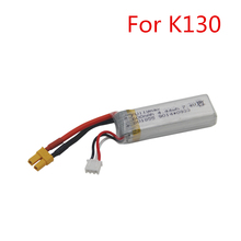 High Power XK K130 RC Helicopter Parts 7.4V 600mAh 25C 2S Lipo Battery With XT30 Plug For RC Drone Quadcopter RC Battery Parts 2023 - buy cheap