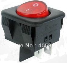 Rocker switch 4Pins 25mm*25mm mounting hole Dual-way power supply switch 16A/250VAC 2024 - buy cheap