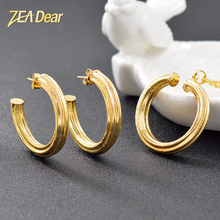 ZEA Dear Jewelry Bohemia Jewelry Findings Copper Jewelry Set For Women Earrings Necklace Pendant For Party Hot Selling Jewelry 2024 - buy cheap