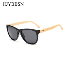 Солнцезащитные очки с бамбуковыми дужками для мужчин и женщин, брендовые дизайнерские зеркальные оригинальные деревянные солнечные очки в стиле ретро 2024 - купить недорого