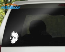 Pegatina de vinilo de Hockey para coche, calcomanía artística para decoración de espejo retrovisor, pegatinas impermeables para ventana de coche, negro, blanco, L205 2024 - compra barato