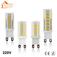 G9 LED Lamp 220V 230V 240V LED Bulb Crystal 2835 3014 Ceramic LED Light Bulb for Chandelier Spotlight Replace Halogen Lamp 2022 - buy cheap