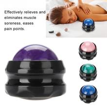 Bola de massagem para relaxamento muscular, bola de massagem terapêutica para relaxamento dos pés e costas, massageador portátil para fisioterapia 2024 - compre barato