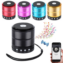 WS887 Wireless Bluetooth Speaker Portable Stereo Music Speakers Hand-free Bluetooth Speaker Support TF Card FM Radio Aux inputFS 2024 - buy cheap