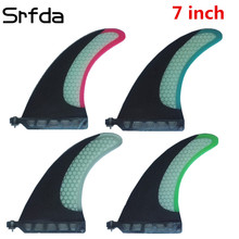 FUTURE FINS  size 7" inch WIR SURFBOARD LONGBOARD SUP FIN HONEYCOMB CARBON  New surf fins 2024 - buy cheap