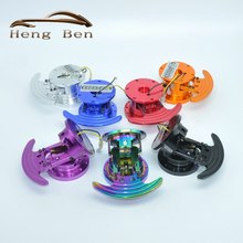 HB New Arrival Universal Aluminum Steering Wheel Quick Release Hub Adapter Removable Snap Off Boss Kit QUICK TILT SYSTEM 2024 - buy cheap