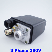 Válvula de controle de pressão, alta qualidade, 380 psi, 10bar, v, 20a, 3 fases, compressor de ar, 1 porta, interruptor, 6-8bar 2024 - compre barato