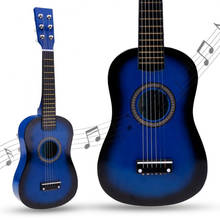 Интеллектуальная Акустическая гитара 23 "липа 6 струн забавная прочная обучающая укулеле Музыкальные инструменты практическая способность 2024 - купить недорого