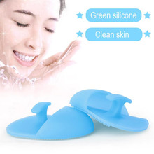 New Silicone Facial Brush Cleaning 1pc Silicone Beauty Wash Pad Face Exfoliating Blackhead Facial Cleansing Brush Tool 15 2024 - buy cheap