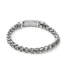 Titanium Steel Men's Flower Basket Chain Bracelet  Fashion Accessories 2024 - buy cheap