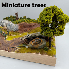 Miniature trees Sand Table Landscape Tree Model Vegetation simulation scenario model Building DIY garden materials toy models 2024 - buy cheap