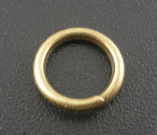 Doreen Box Lovely 200 PCs Bronze Color Open Jump Rings Findings 8x1.2mm (B03829) 2024 - buy cheap