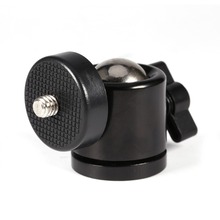 Mini Ball Head of Camera Tripod DSLR 360 Degree Swivel Mini Ball Head Bracket Holder Mount 1/4" Screw Camera Accessories 2024 - buy cheap