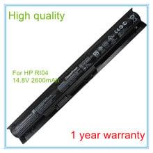 Laptop Battery for RI04 RI06XL HSTNN-PB6Q HSTNN-Q94C For 450 G3 470 G3 14.8V 2600mAh 4Cells 2024 - buy cheap