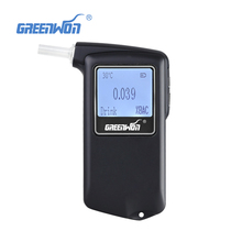 2019 GREENWON Prefessional Police Digital Fuel cell sensor breath alcohol tester Breathalyzer AT-868F Free Shipping 2024 - buy cheap