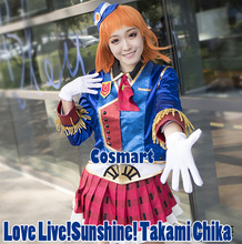 Anime LoveLive!Sunshine! Chika Takami fiesta de disfraces tren Aqours Awakening uniforme Cosplay disfraz de Halloween para mujer 2024 - compra barato