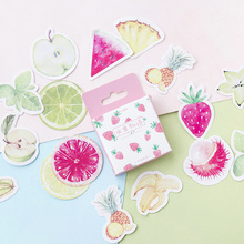 1 Box Plant Fruit Paper Sticker DIY Decoration Diary Scrapbooking Stickers Stationery Escolar Label Stickers School Supplie 2024 - buy cheap