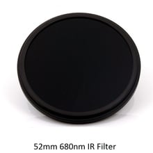 52mm IR Filtro 680nm Infravermelho IR68 Filtro para a Lente Da Câmera De Vidro de Qualidade Óptica 2024 - compre barato