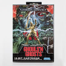 Ghoulsn Ghosts для 16-битной игровой карты Genesis MD с коробкой для Sega Mega Drive для Genesis 2024 - купить недорого