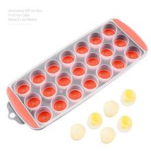 21Grids Summer Ice Cube Mold Tray Plastic Freezing Ice Box Fruit Jelly Maker Mould With Cover Lid Flexible Mold Plate Kitchen 4 2024 - buy cheap