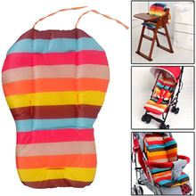 Almofada de assento para carrinho de bebê, cadeira alta, colorida, macia, acessórios 2024 - compre barato