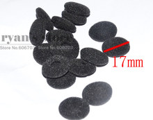 1000 pairs (2000pcs) 17mm diameter foam pads cover earpads ear pad cushion replacment headphone parts for all brand headset 2024 - buy cheap