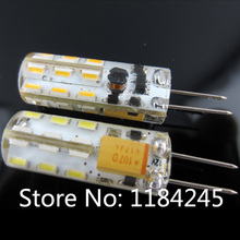 G4 Light 24 leds 3014 SMD 3W AC DC 12V Silica gel chip 360 Degree NON-POLAR chandelier lamp 5pcs/lot 2024 - buy cheap