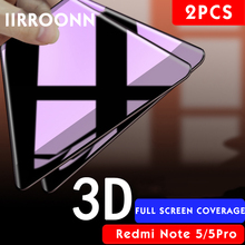 2 шт./лот полное покрытие Защита экрана для Redmi Note 5 Note5Pro закаленное стекло для Xiaomi Redmi 5plus Redmi 5 IIRROONN 2024 - купить недорого
