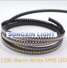 500pcs 1206 (3216) SMT Warm White SMD Surface Mount LED Chip LED Light Emitting Diode Lamp SMD Ultra Bright Electronic Component 2024 - buy cheap