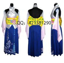 2017 Final Fantasy Ten Yuna halloween Cosplay Summoned Costume Outfit High Quality 2024 - buy cheap