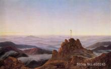 Morning in Riesengebirge Caspar David Friedrich painting for living room decoration High quality 2024 - buy cheap