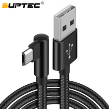SUPTEC Micro USB Cable, Nylon Fast Charging Data Sync Cable for Samsung Galaxy S7 S6 S5 S4 Huawei Xiaomi Sony Phone Charger Cord 2024 - buy cheap