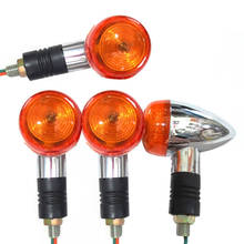 4x Bullet Turn Signals Lights For Suzuki Intruder Volusia Boulevard C50 C90 M90 / Honda VT Shadow Ace Classic 500 700 750 1100 2024 - buy cheap