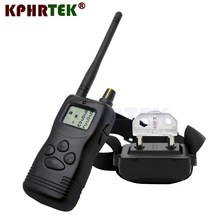 LCD  REMOTE 100 Levels Dog TRAINING COLLAR 1000meter Remote With 3 Receiver Collars For 1 Dog 2024 - buy cheap