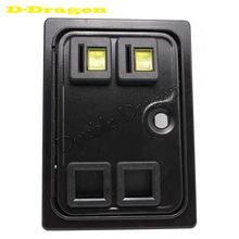 Free shipping single/double coin  door with  coin acceptor/ selector switch for arcade cabinet/casino Coin operator game machine 2024 - купить недорого