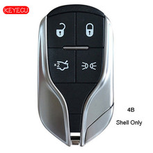 Keyecu Smart Remote Key Shell Case 4 Button Light Button for Maserati Ghibli Quattroporte - FCC: M3N-7393490 2024 - buy cheap