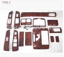 Moldura interior de fibra de carbono con interior de madera de cerezo, reacondicionamiento del nuevo coche Camry para 2012, 2013, 2014, 2015, Toyota Camry 2024 - compra barato