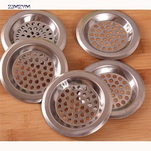 1pc Floor drain cover stainless steel copper washing machine floor drain cover round sewer filter pool D112 Kitchen Drains 2024 - buy cheap