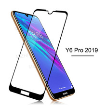 protective glass on for huawei y6 2019 tempered glass for huawei y6 pro y 6 6y 2019 y62019 screen protector film MRD-LX1F 6.09" 2024 - buy cheap