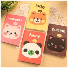 4pcs/lot 12*8.5cm Creative Notepad Cute Lucky&Sweet Cartoon Bear Little Book Learning Notebook Student Gift Prizes 2024 - buy cheap