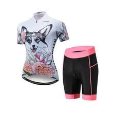 Conjunto de Ciclismo de manga corta, Jersey de secado rápido, ropa transpirable para bicicleta de montaña y carretera, para perros 2024 - compra barato