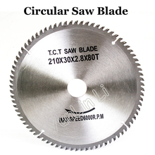 Circular Saw Blades 210mm Saw Blade for Saw Machine 24/60/80/100 Teeth 2024 - buy cheap