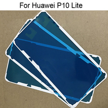 2 pçs substituição para huawei p10 lite volta capa de vidro adesivo adesivos cola bateria capa porta habitação huaweip10 lite 2024 - compre barato